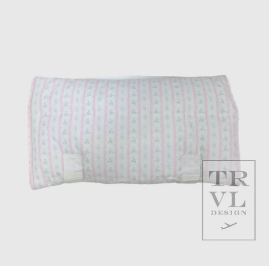 Ribbon Floral Pink nap mat- TRVL