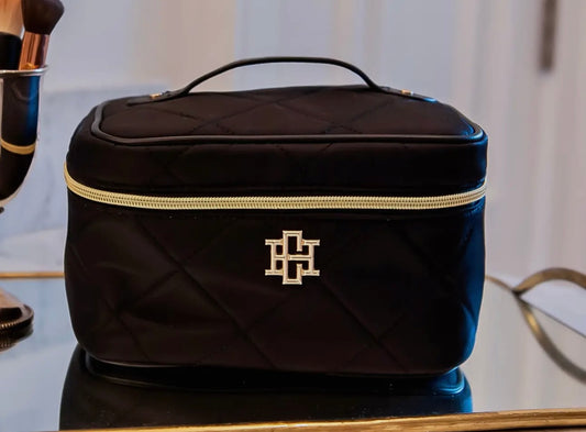Hampton Train Case Black Nylon