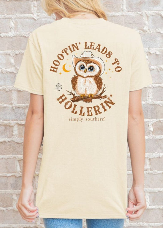 Hoopin Leads To Hollerin Shirt Simply Southern