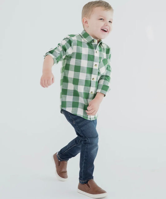 Boys medium straight wash jeans