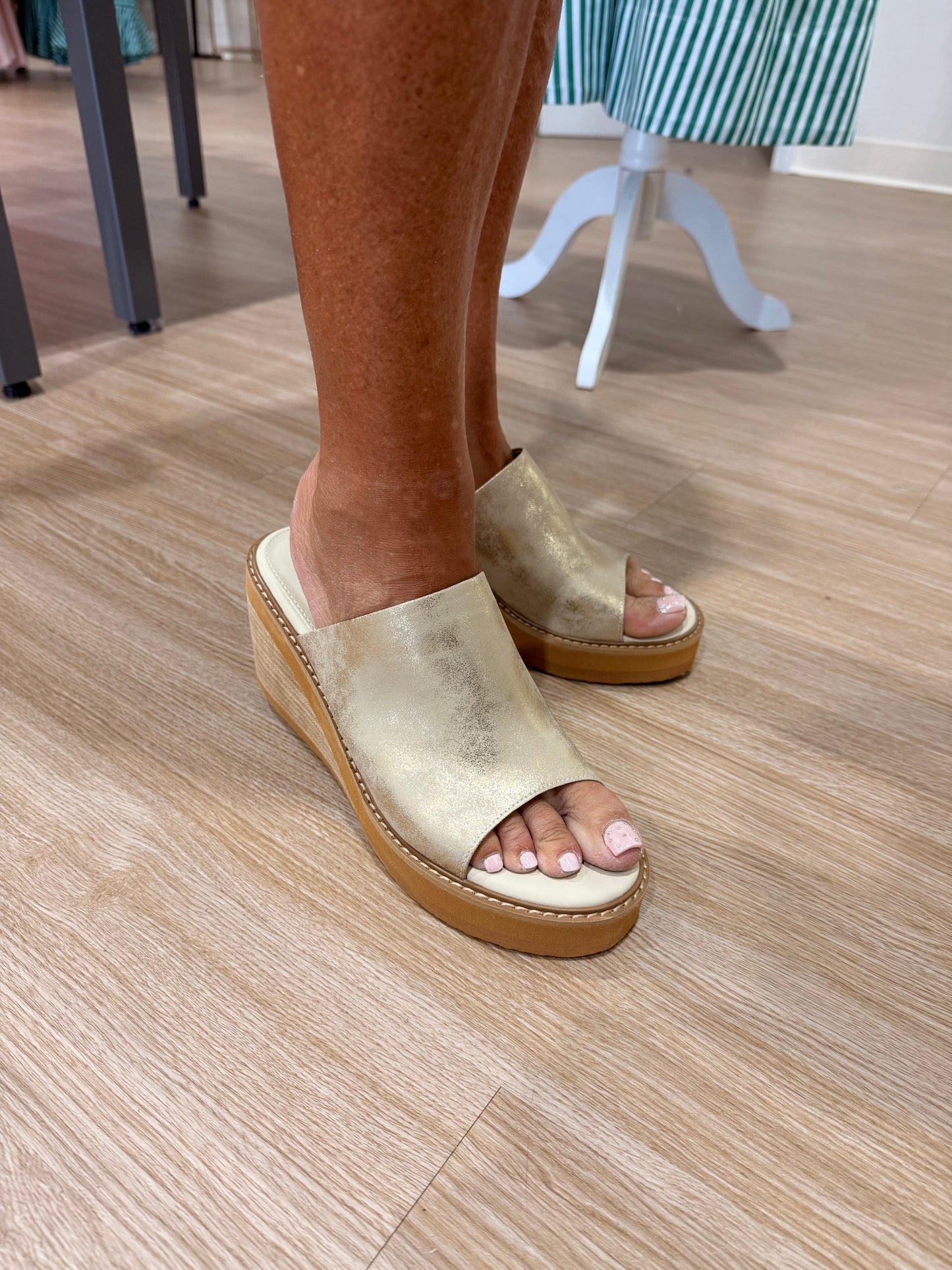 Goldie Platform Wedges