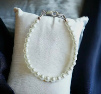 Classic pearl Baby/child bracelet