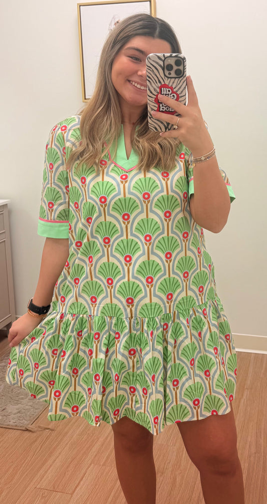 Palm Parade Dress