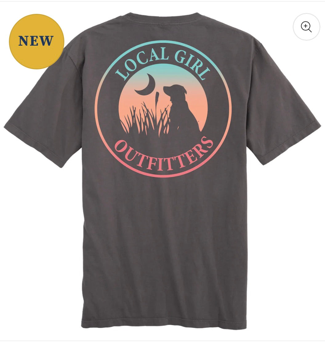 Grey Sunset Tee |Local Girl