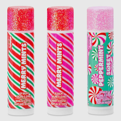 Merry Mints Lip Balms