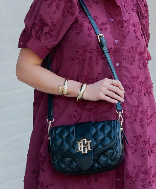 Griffin Crossbody Bag Black