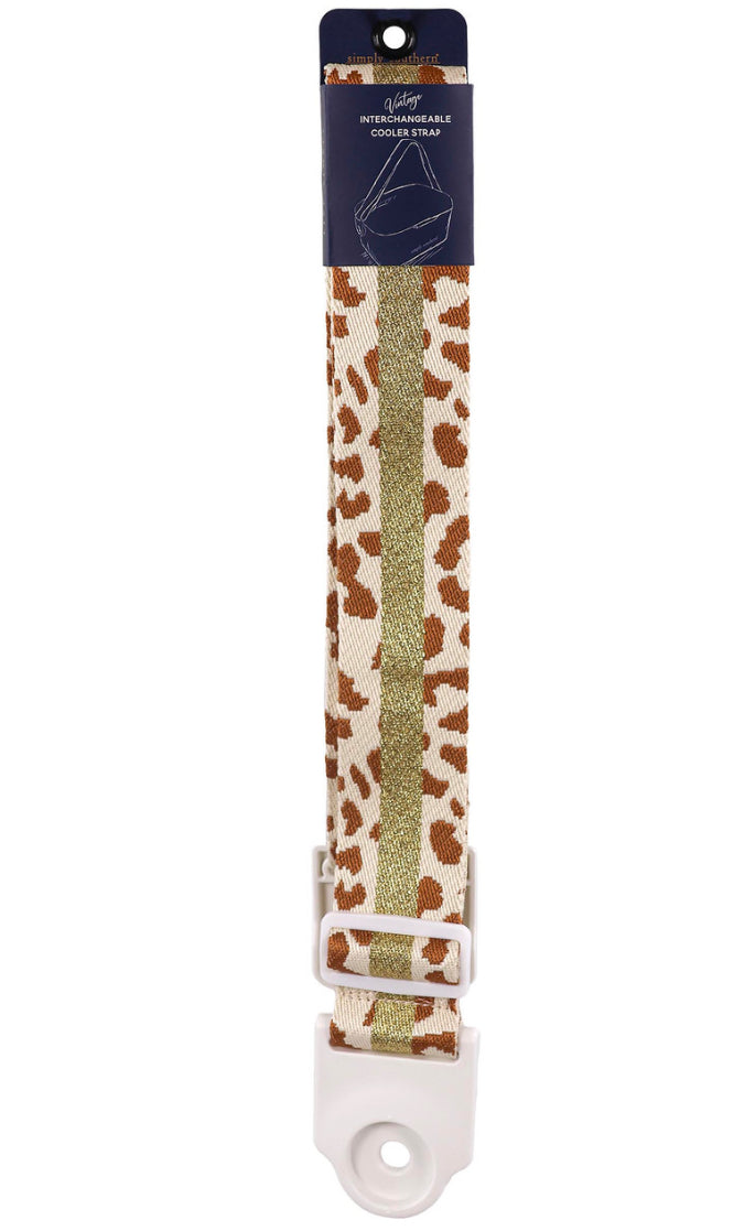Leopard Cooler Strap