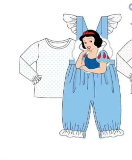 Snow White Romper