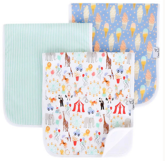 Bailey Premium Burp Cloths Copper Pearl