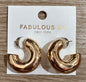 Large Chunky Hoops