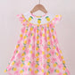 Pink Lemon Smocked Dress