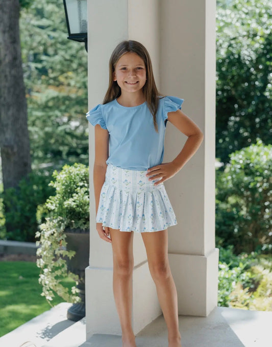 Collins Set Blue Trellis | Peachie Prep