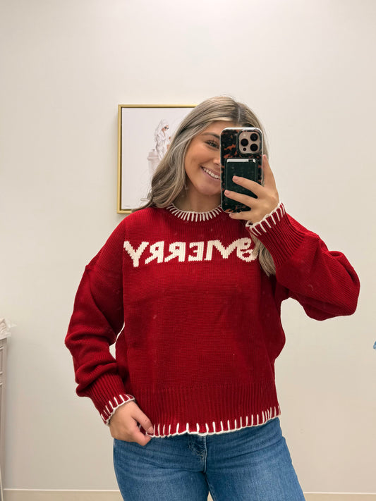 Merry Sweater - Simply Southern