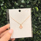 Pink Clover Necklace