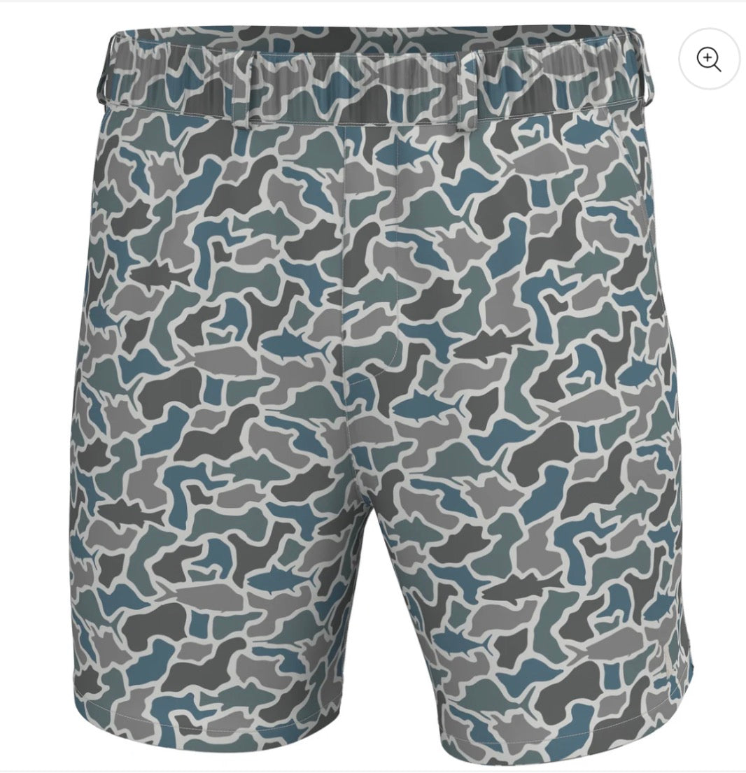 Fish Camo Shorts Youth |Local Boy