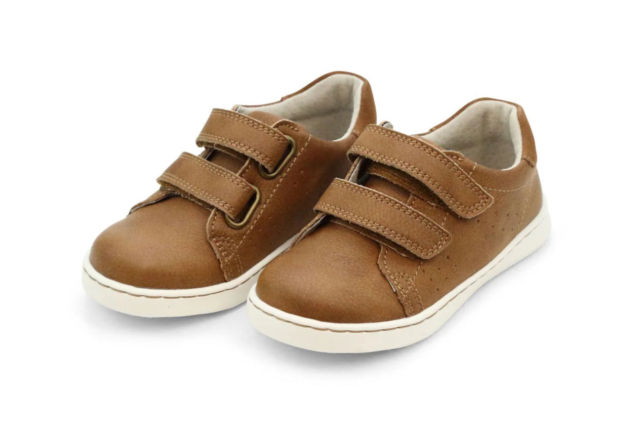 KYLE Double Strap Sneaker - Chestnut