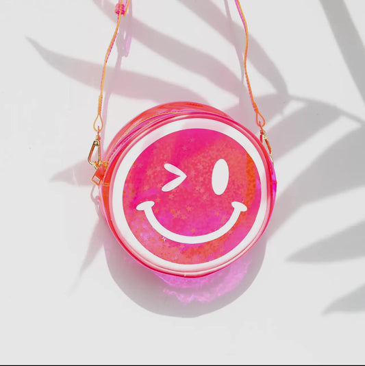 Smiley face purse