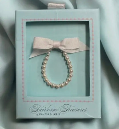 Classic pearl Baby/child bracelet