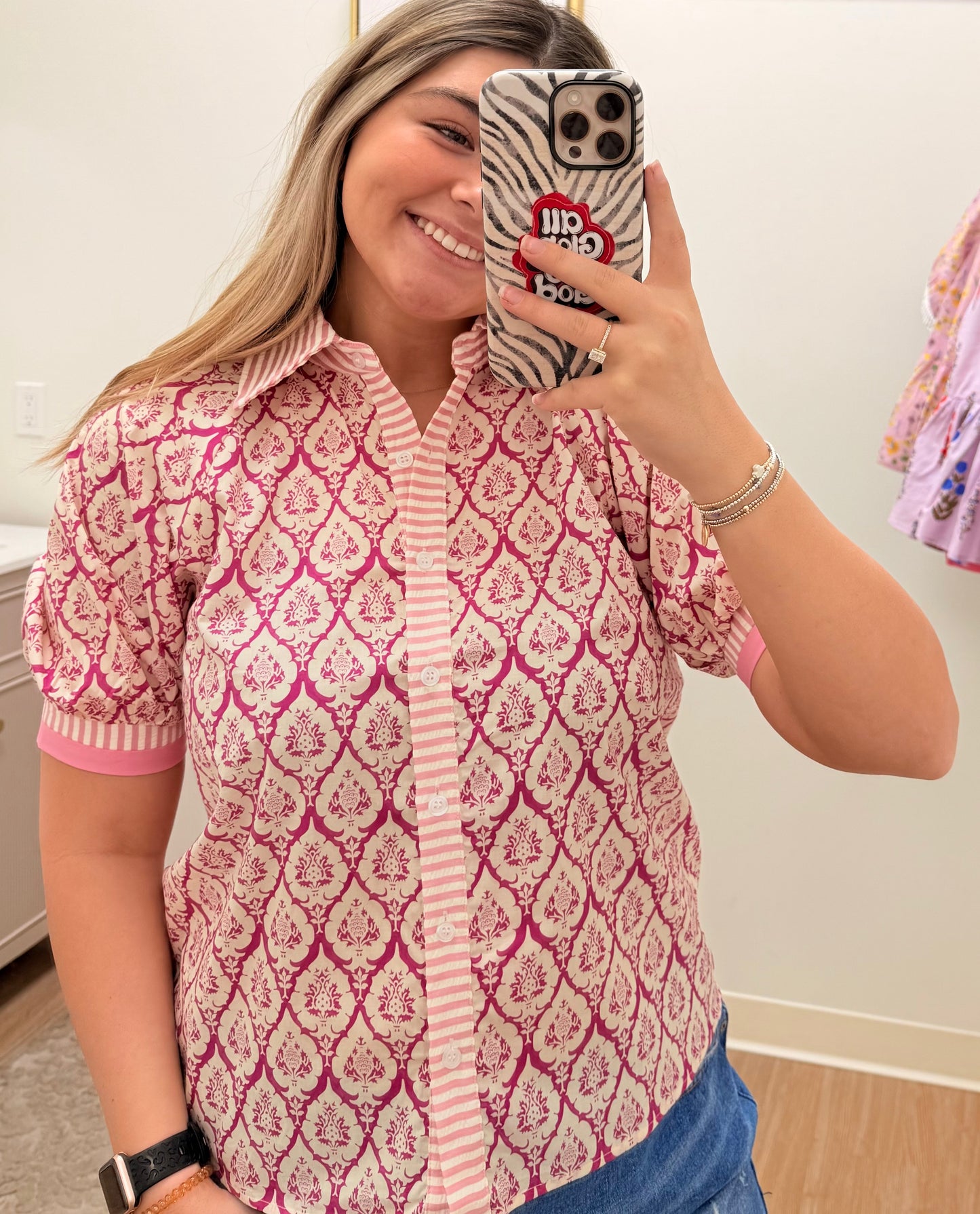 Pink Parlor Top