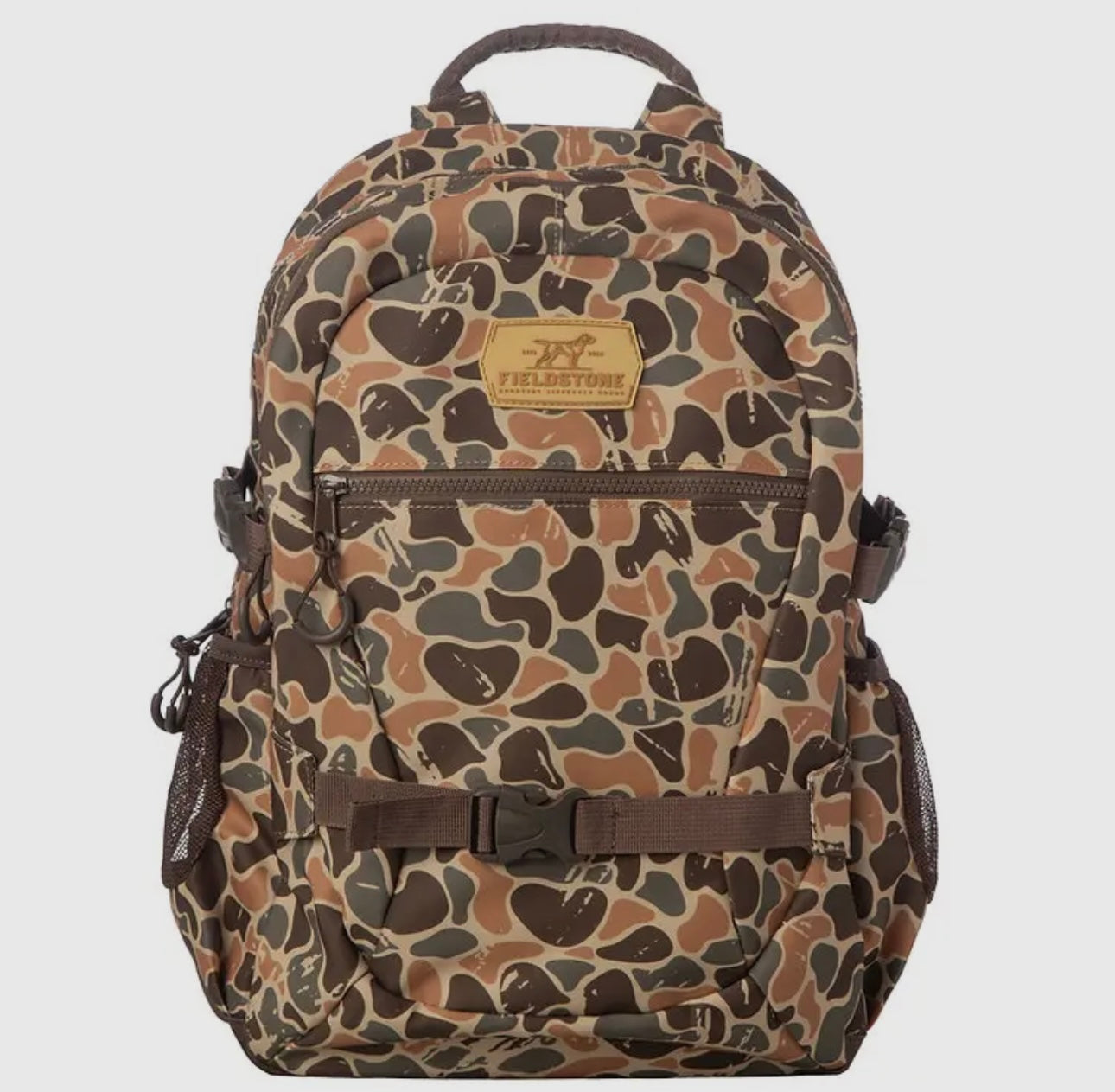 Woodlands camo backpack