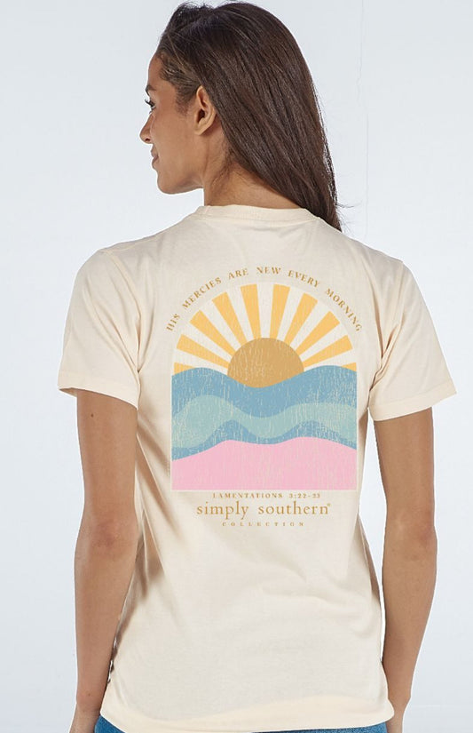 His Mercies Are New Every Morning Shirt Simply Southern