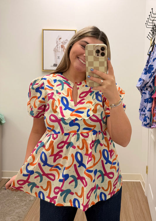 Confetti Cutie Top