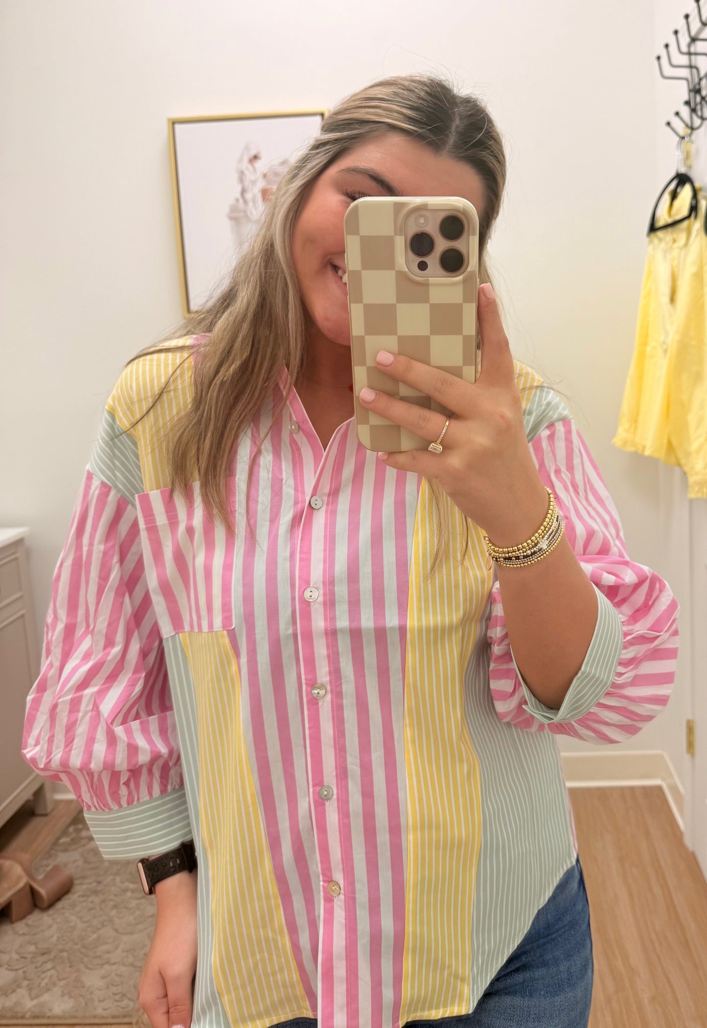 Spring Stripe Top