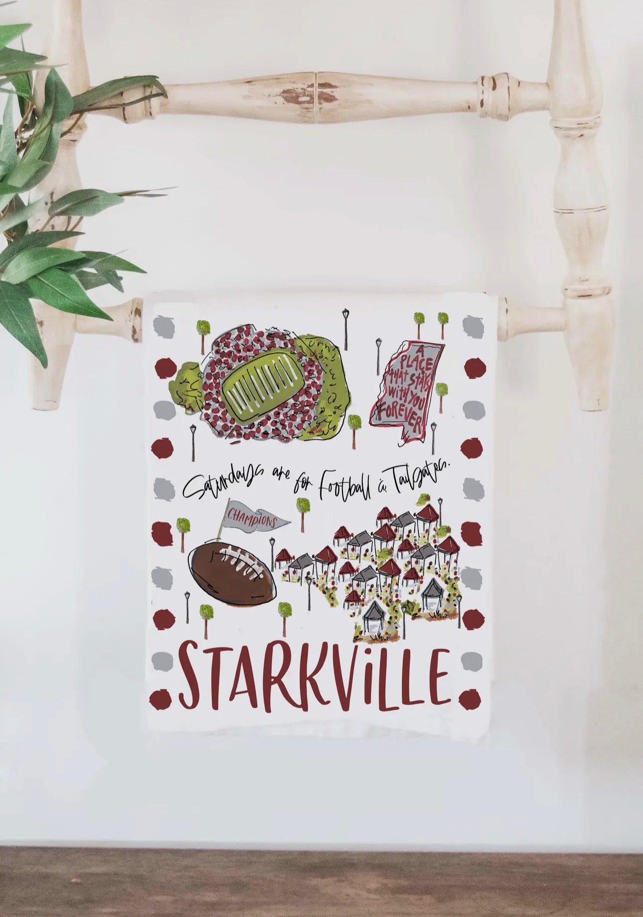Starkville Tea Towel