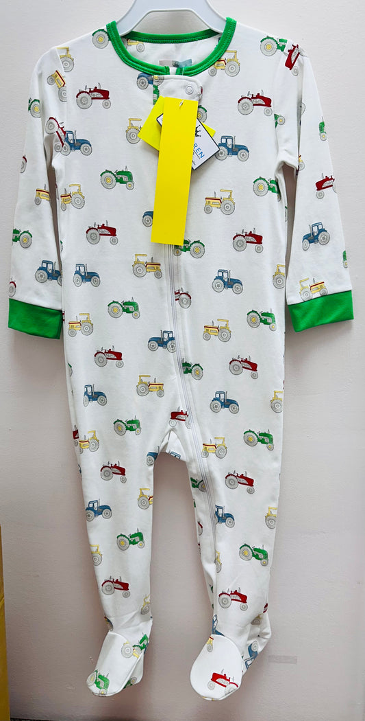 Tractor Boy Romper