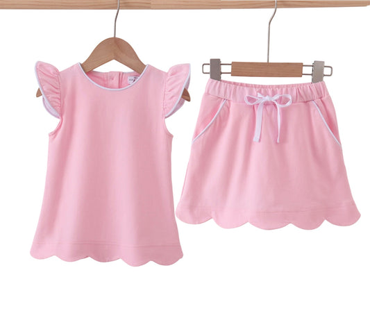 Blush Scallop Set