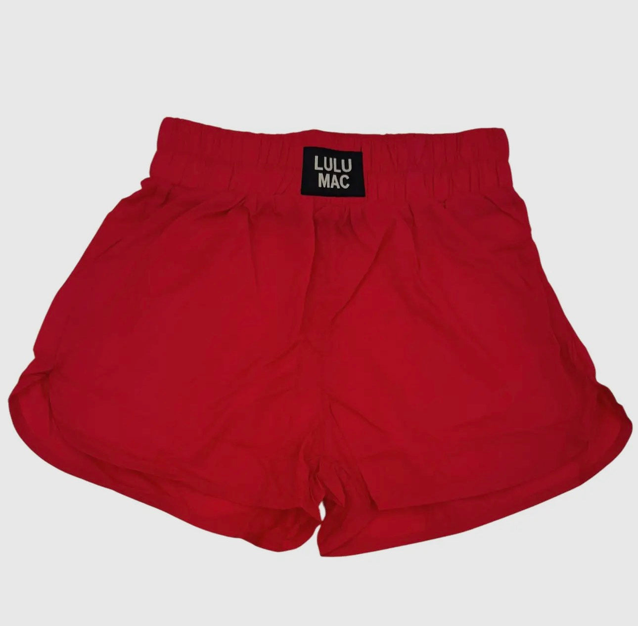 Youth Red Shorts | Lulu Mac