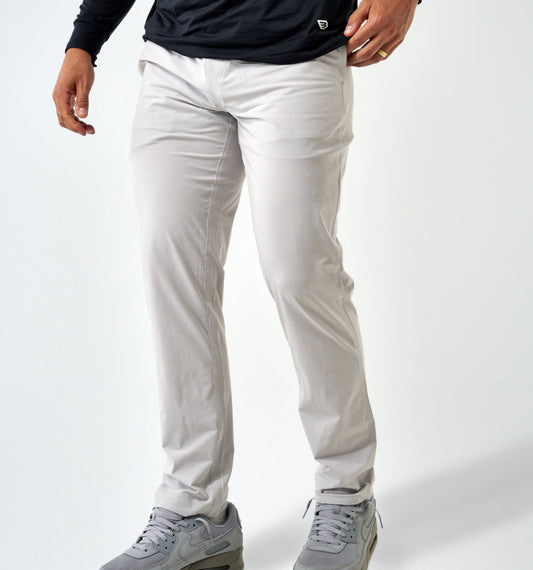 Stone Gray Performance Pants Burlebo