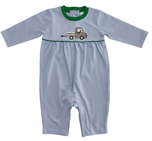 Ducking Out Boy Romper - Jumping Jolly