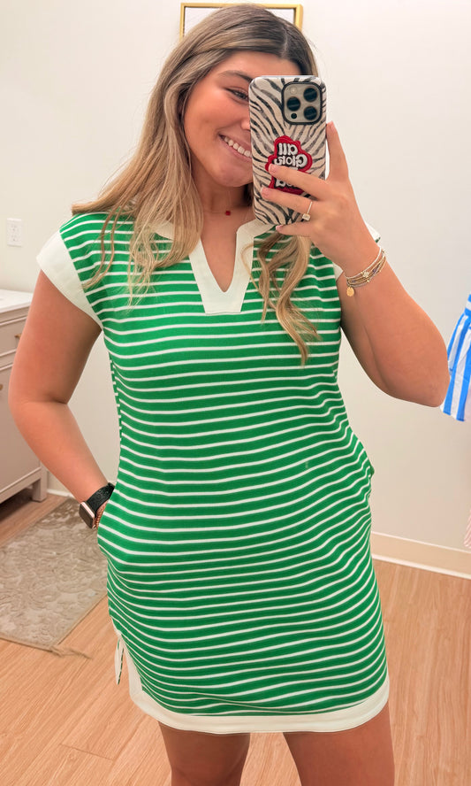 Spring Green Essential Dress