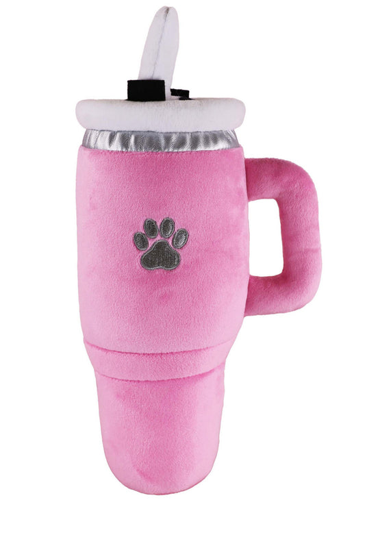 Pink Tumbler Dog Toy