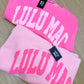 Light Pink w/ Dark Pink Puff Sweatshirt | Lulu Mac