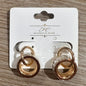 Chunky Rhinestone Hoops