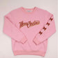 Christmas Bow Sweatshirt- Simply Southern