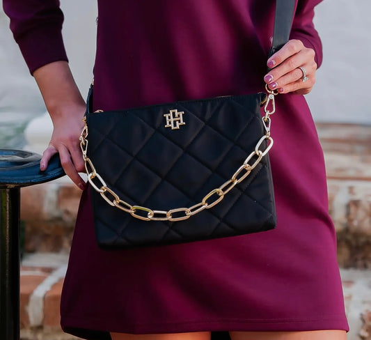 Ariana Crossbody Black Nylon