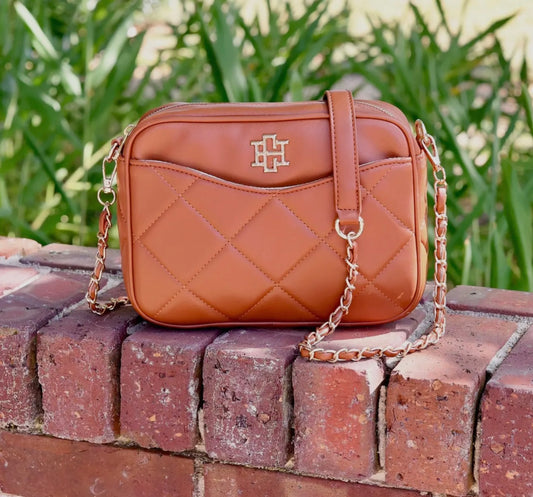 Fiona Crossbody Saddle Quilted