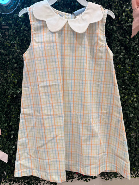 Pastel Plaid Dress