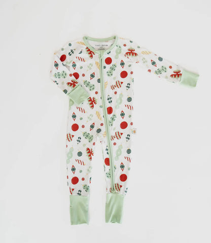 Christmas Baubles Zip Jam