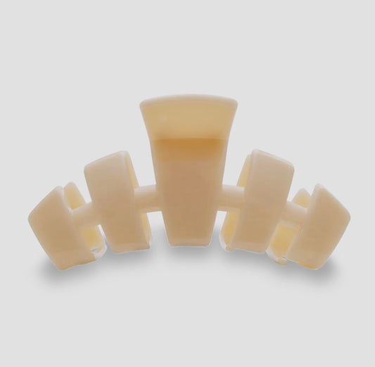Classic Hair Clip | Tiny | Almond Beige