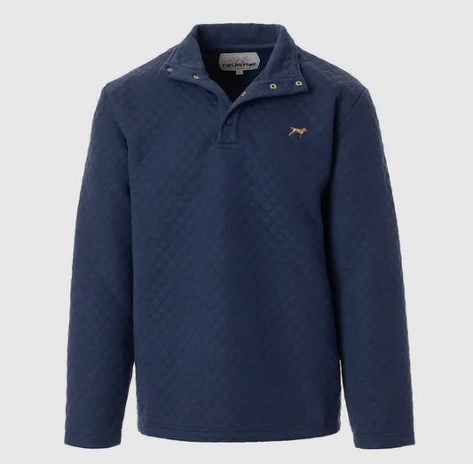 Navy Diamond Pullover