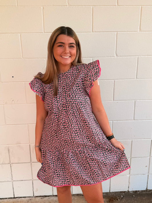 Pink Peony Dress