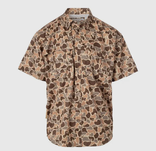 Camo Button Down