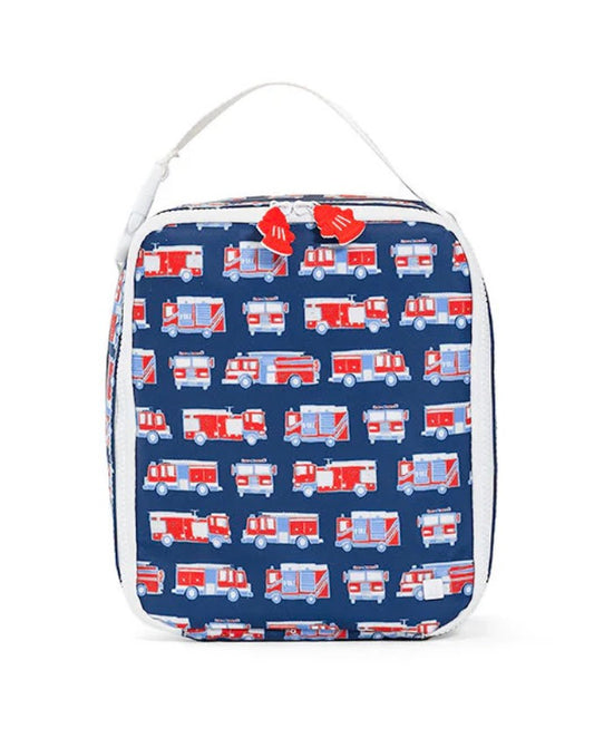 Fire Engines Insulated Lunch Bag | TRVL