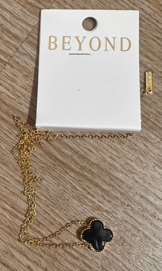Black Clover Necklace