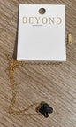 Black Clover Necklace