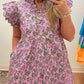 Petunia Scallop Dress